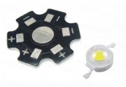 1W Medium Quality Red SMD LED with Heatsink