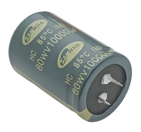 10000uF 80V High Quality Electrolytic Capacitor - Samwha (Min Order Quantity 1 pc for this Product)