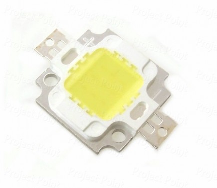 12V 5W High Power White LED (Min Order Quantity 1 pc for this Product)