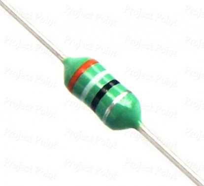 39uH 0.5W Color Ring Inductor (Min Order Quantity 1pc for this Product)