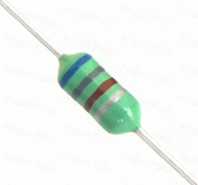 680uH 1W Color Ring Inductor (Min Order Quantity 1 pc for this Product)