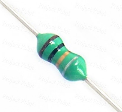 1uH 0.5W Color Ring Inductor (Min Order Quantity 1 pc for this Product)