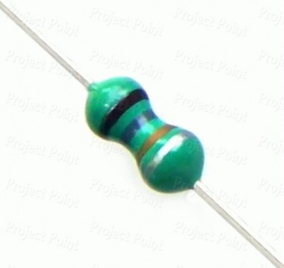 1.8uH 0.25W Color Ring Inductor (Min Order Quantity 1 pc for this Product)