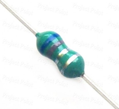 0.68uH - 680nH 0.25W Color Ring Inductor (Min Order Quantity 1 pc for this Product)