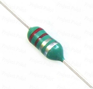 0.22uH - 220nH 0.25W Color Ring Inductor (Min Order Quantity 1 pc for this Product)