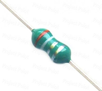 0.39uH - 390nH 0.25W Color Ring Inductor (Min Order Quantity 1 pc for this Product)