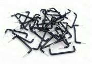 Solderless Breadboard Jumper Wires 0.7 Inch 100 Pcs Black