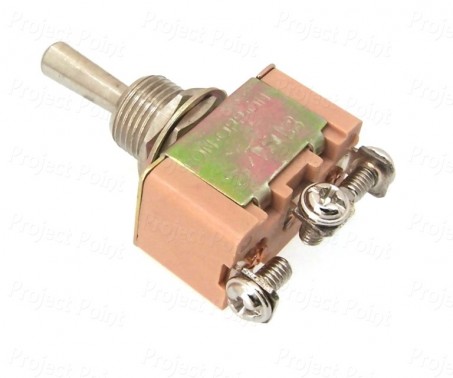 Single Pole Center-Off Heavy Duty Toggle Switch - 15A (Min Order Quantity 1 pc for this Product)