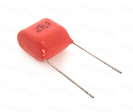 0.39uF 400V High Quality Non-Polar Polyester Capacitor (Min Order Quantity 1pc for this Product)