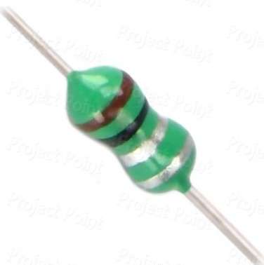 0.1uH - 100nH 0.25W Color Ring Inductor (Min Order Quantity 1 pc for this Product)