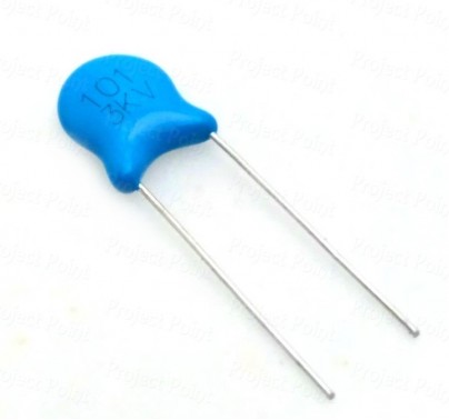 100pF 3kV High Quality Ceramic Disc Capacitor (Min Order Quantity 1 pc for this Product)