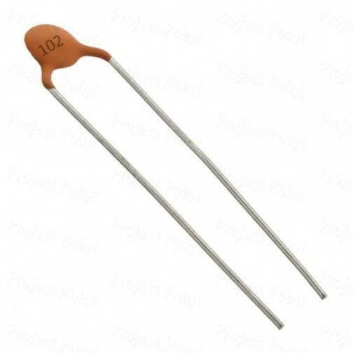 0.001uF - 1nF 50V Ceramic Disc Capacitor (Min Order Quantity 1 pc for this Product)