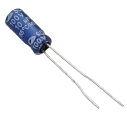 10uF 100V Electrolytic Capacitor - Samwha (Min Order Quantity 1 pc for this Product)