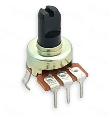 100K Linear Taper 12mm 3-Pin Potentiometer - R1212N (Min Order Quantity 1 pc for this Product)