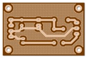 Full Wave Rectifier Power Supply PCB