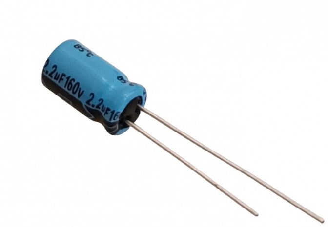 2.2uF 160V High Quality Electrolytic Capacitor - Vishay (Min Order Quantity 1 pc for this Product)