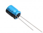 220uF 25V High Quality Electrolytic Capacitor - Vishay