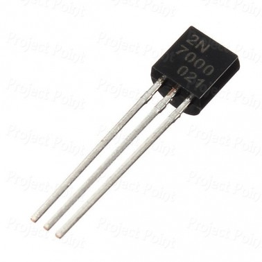 2N7000 N-Channel MOSFET Transistor (Min Order Quantity 1 pc for this Product)