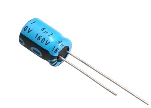 4.7uF 160V High Quality Electrolytic Capacitor - Philips (Min Order Quantity 1 pc for this Product)