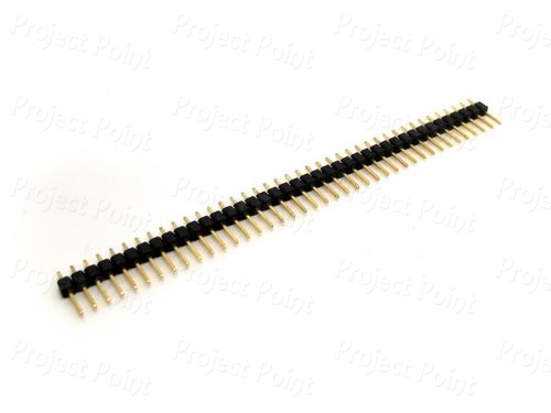 40-Pin Male Header 15mm Single Row (Min Order Quantity 1 pc for this Product)