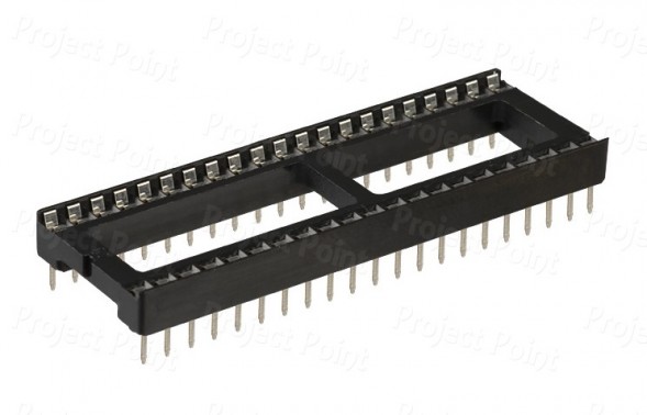 42-Pin Low Cost IC Socket (Min Order Quantity 1 pc for this Product)