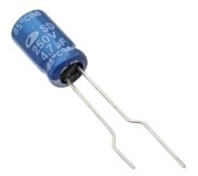 4.7uF 250V Electrolytic Capacitor - Samwha