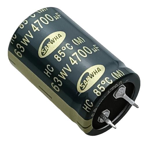 4700uF 63V Best Quality Electrolytic Capacitor - Samwha (Min Order Quantity 1 pc for this Product)