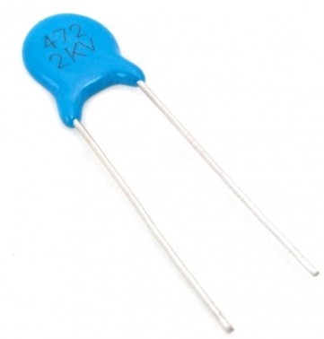 0.0047uF - 4.7nF 2kV High Quality Ceramic Disc Capacitor (Min Order Quantity 1 pc for this Product)