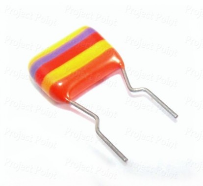 0.047uF - 47nF 400V Polyester Film Capacitor - Vishay (Min Order Quantity 1 pc for this Product)