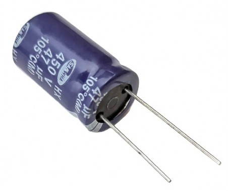 47uF 450V Best Quality Electrolytic Capacitor - Samwha (Min Order Quantity 1 pc for this Product)