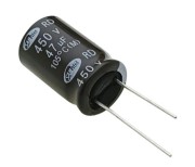 47uF 450V Electrolytic Capacitor - Samwha RD Series