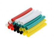 Pre-Cut Heat Shrink Tube 5mm x 75mm Assorted - 100 Pcs