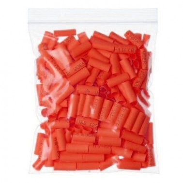 Pre-Cut Heat Shrink Tube 5mm x 20mm Red - 50 Pcs (Min Order Quantity 1 pc for this Product)