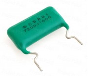 0.0072uF (7.2nF) 1600V Non-Polar Polypropylene Film Capacitor