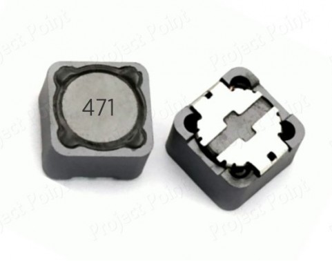 470uH Shielded SMD Power Inductor - CDRH127 (Min Order Quantity 1 pc for this Product)