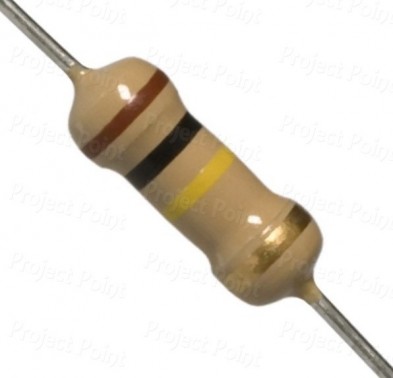 100K Ohm 1W Carbon Film Resistor 5% - High Quality (Min Order Quantity 1pc for this Product)