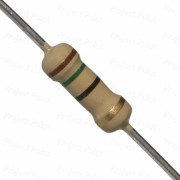 15 Ohm 1W Carbon Film Resistor 5% - High Quality