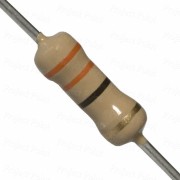 33 Ohm 1W Carbon Film Resistor 5% - High Quality