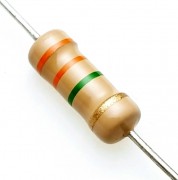 3.3M Ohm 1W Carbon Film Resistor 5% - High Quality