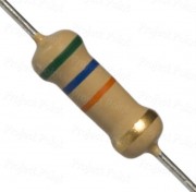 56K Ohm 1W Carbon Film Resistor 5% - High Quality