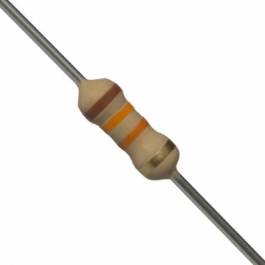 13K Ohm 0.25W Carbon Film Resistor 5% - High Quality (Min Order Quantity 1 pc for this Product)