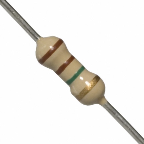 1.1M Ohm 0.25W Carbon Film Resistor 5% - High Quality (Min Order Quantity 1 pc for this Product)