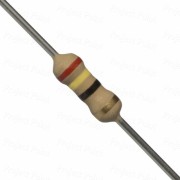 24 Ohm 0.25W Carbon Film Resistor 5% - Philips-Vishay