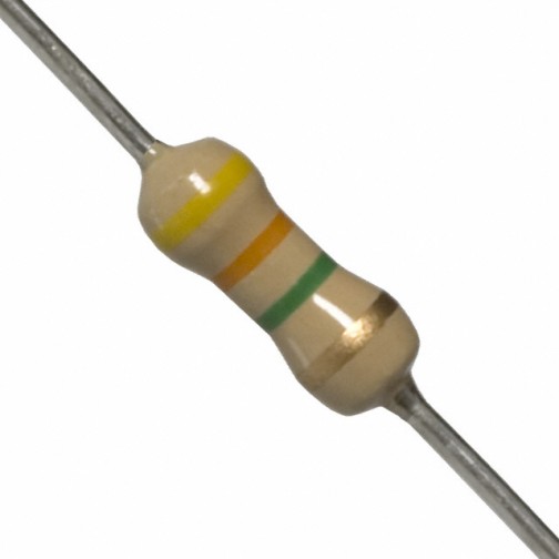 4.3M Ohm 0.25W Carbon Film Resistor 5% - High Quality (Min Order Quantity 1 pc for this Product)