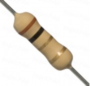 1 Ohm 1W Carbon Film Resistor 5% - High Quality