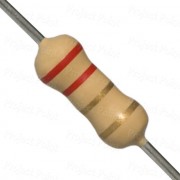 2.2 Ohm 2W Carbon Film Resistor 5% - High Quality