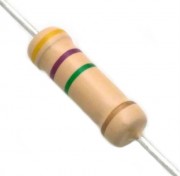 4.7M Ohm 2W Carbon Film Resistor 5% - High Quality