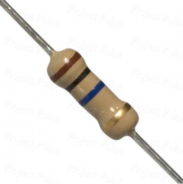 10M Ohm 0.5W Carbon Film Resistor 5% - Medium Quality (Min Order Quantity 1pc for this Product)