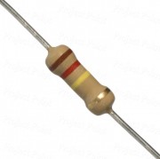 120K Ohm 0.5W Carbon Film Resistor 5% - Medium Quality