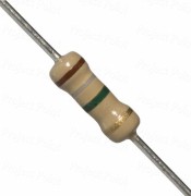 1.8M Ohm 0.5W Carbon Film Resistor 5% - Medium Quality